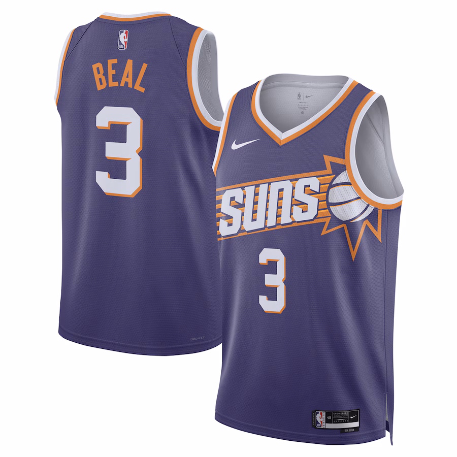 Bradley Beal Phoenix Suns Unisex Swingman Jersey - Icon Edition - Purple