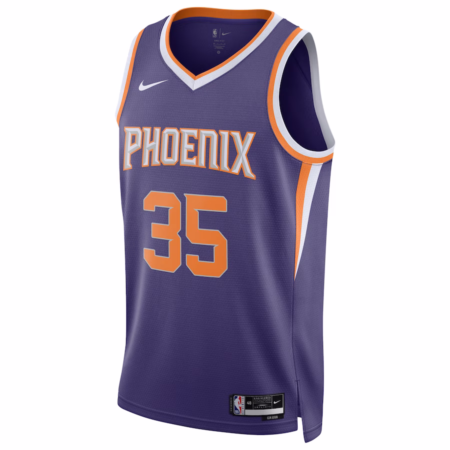 Kevin Durant Phoenix Suns Unisex Swingman-Trikot - Icon Edition - Lila