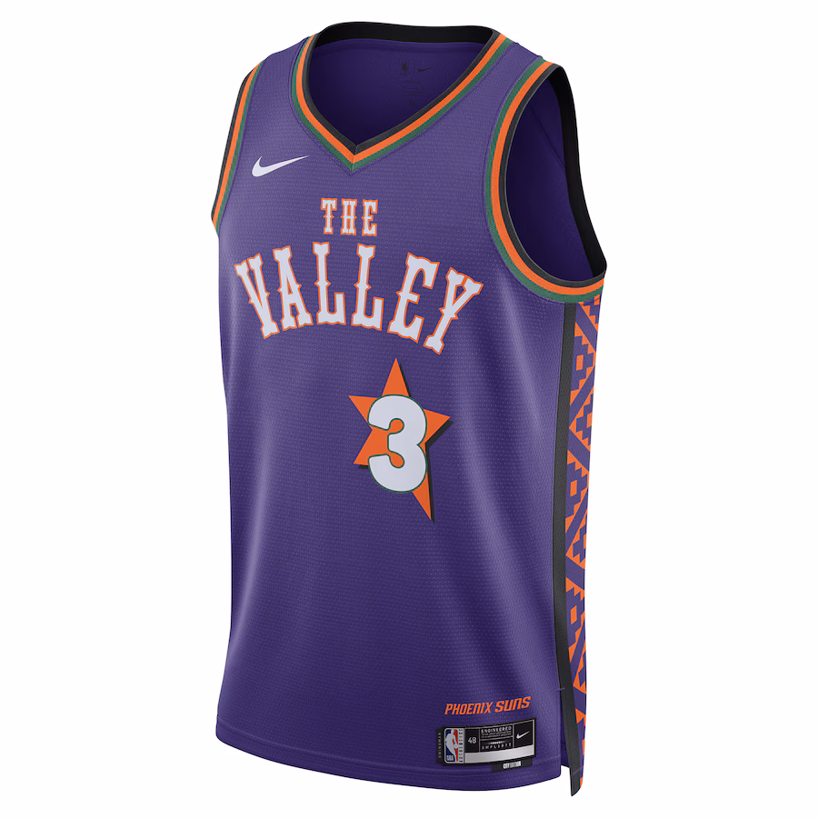 Bradley Beal Phoenix Suns City Edition Trikot 2024/25 (Unisex)