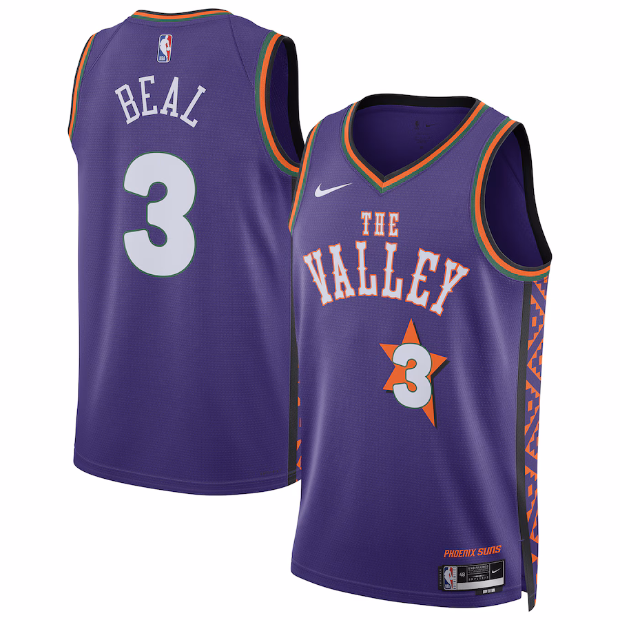 Bradley Beal Phoenix Suns 2024/25 City Edition Jersey (Unisex)