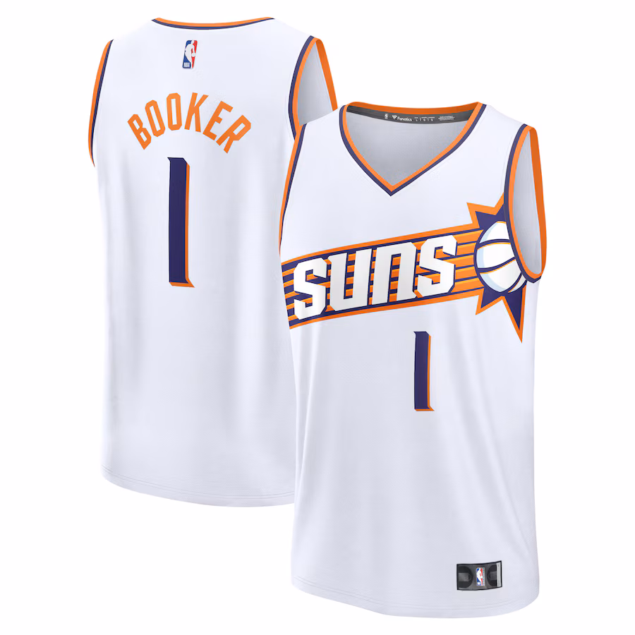 Devin Booker Phoenix Suns Fast Break Association Edition Jersey