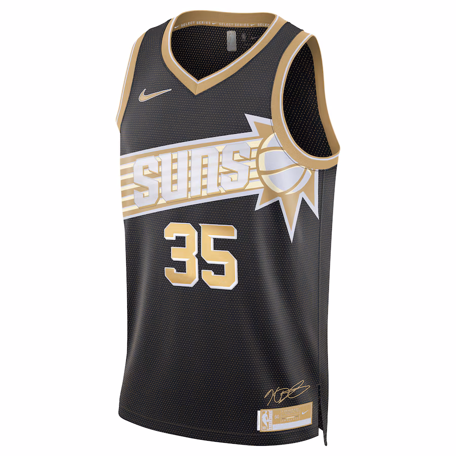Maglia Swingman Unisex della Select Series di Kevin Durant per i Phoenix Suns - Nero