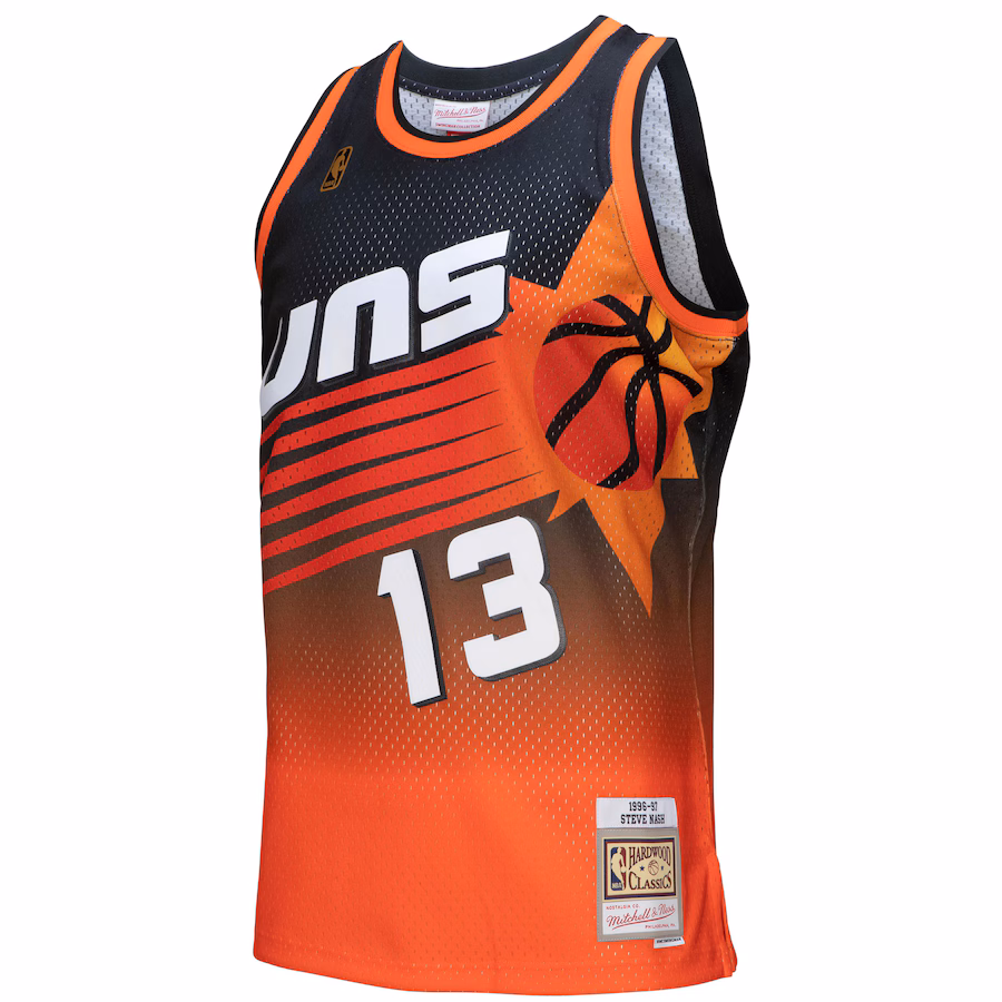 Steve Nash Phoenix Suns Mitchell & Ness 1996/97 Fadeaway Swingman Jersey