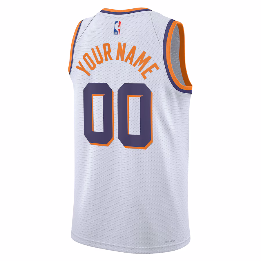 Phoenix Suns Unisex Swingman Custom Jersey - White