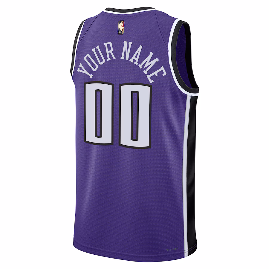 Maglia personalizzata di Sacramento Kings, Edizione Classica, Viola