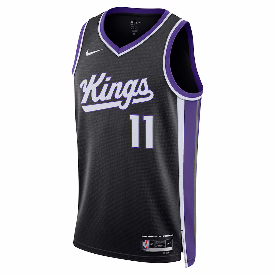 Domantas Sabonis, Sacramento Kings, Icon Edition, Black