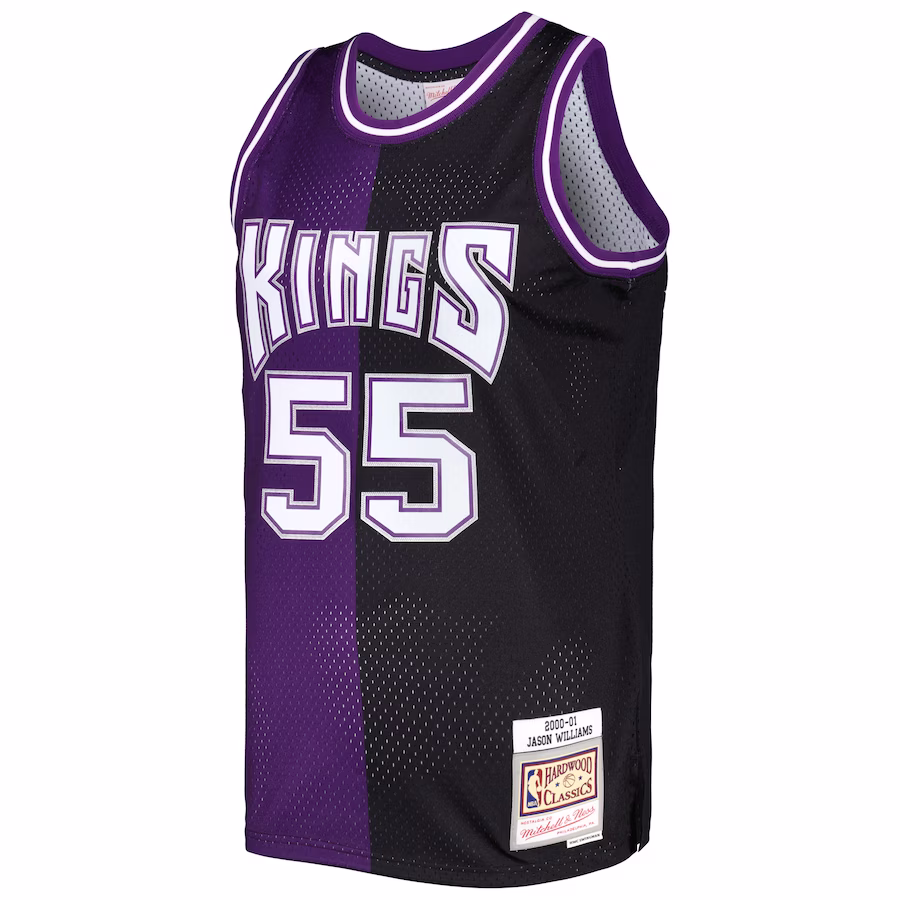 Jason Williams, Sacramento Kings, 2000/01, Viola/Nero