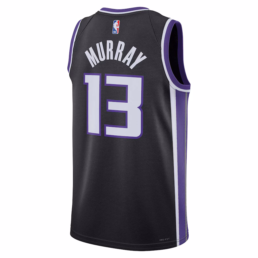 Keegan Murray, Sacramento Kings, Icon Edition, Black