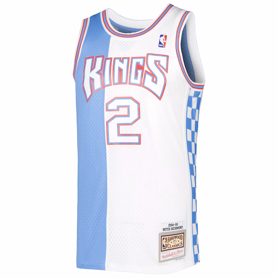 Mitch Richmond, Sacramento Kings, 1994-95, Bianco