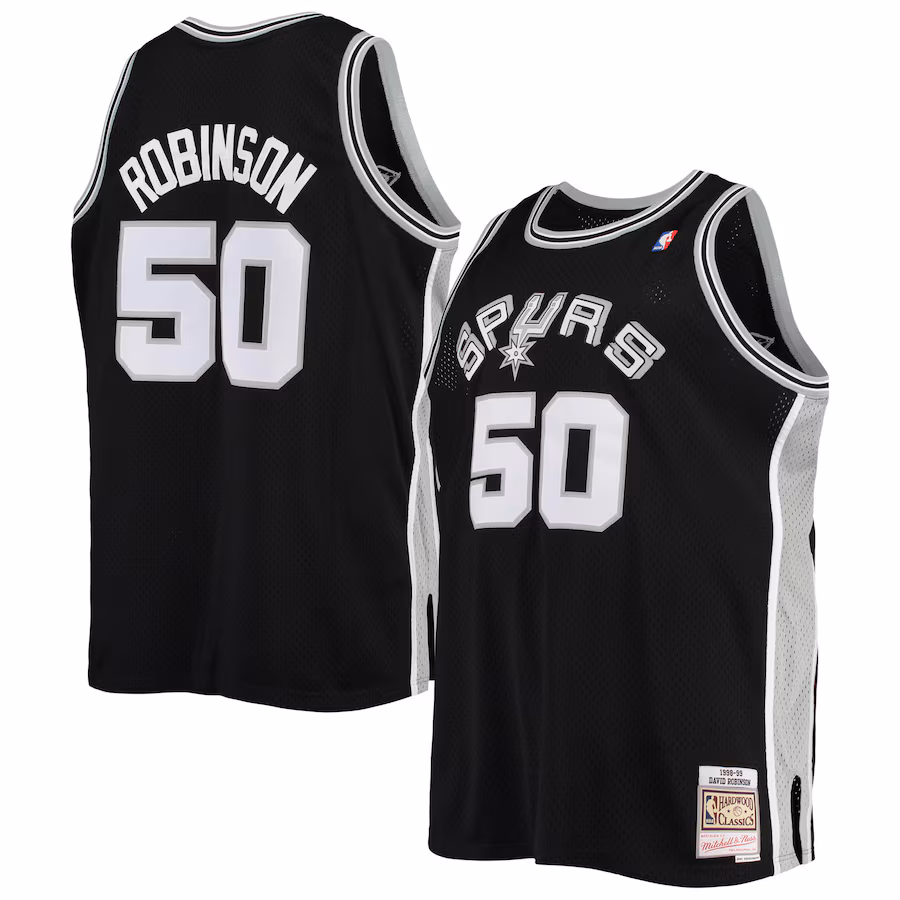 David Robinson, San Antonio Spurs, 1998/99, Schwarz