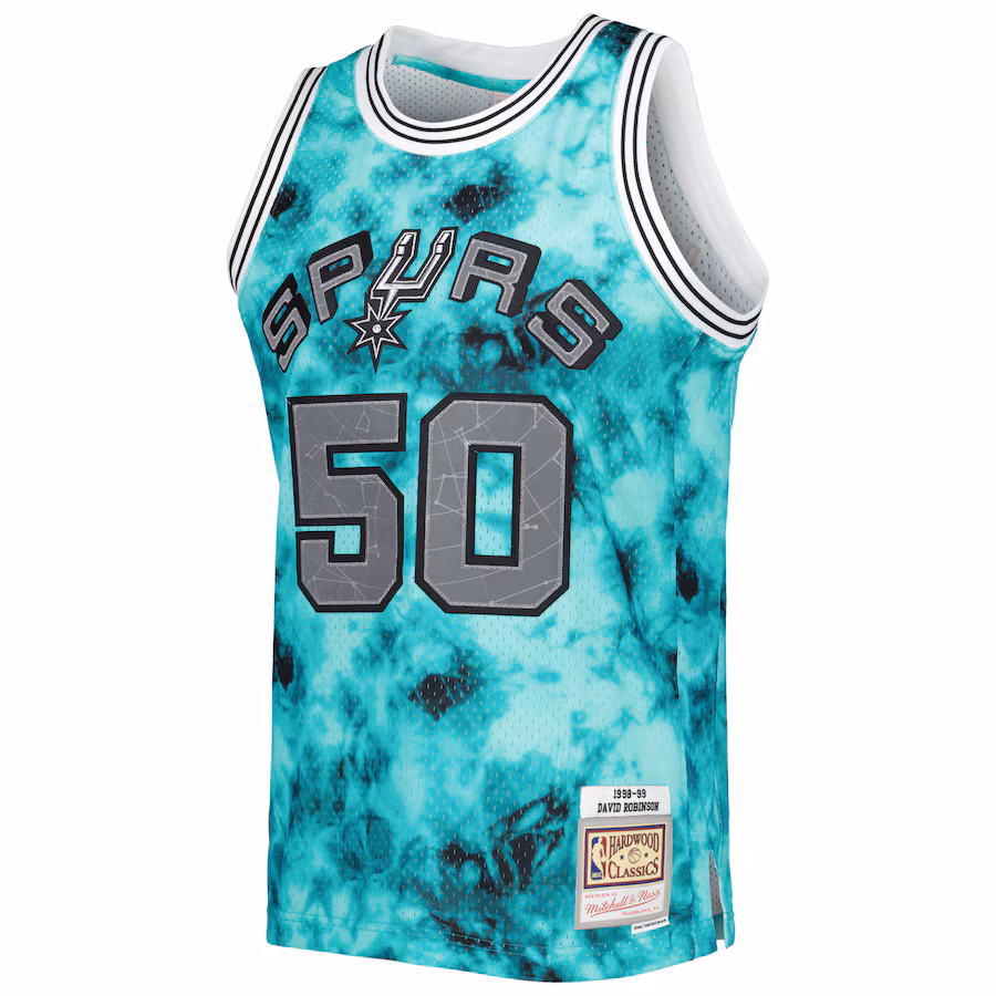 David Robinson, San Antonio Spurs, 1998/99 Galaxy Team, Turquoise