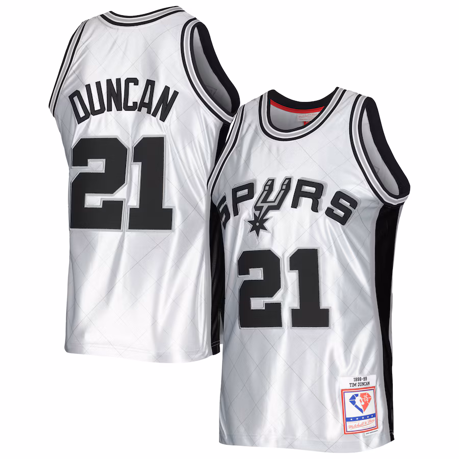 Tim Duncan, San Antonio Spurs, 1998/99 Classic 75th Anniversary Edition, Platin