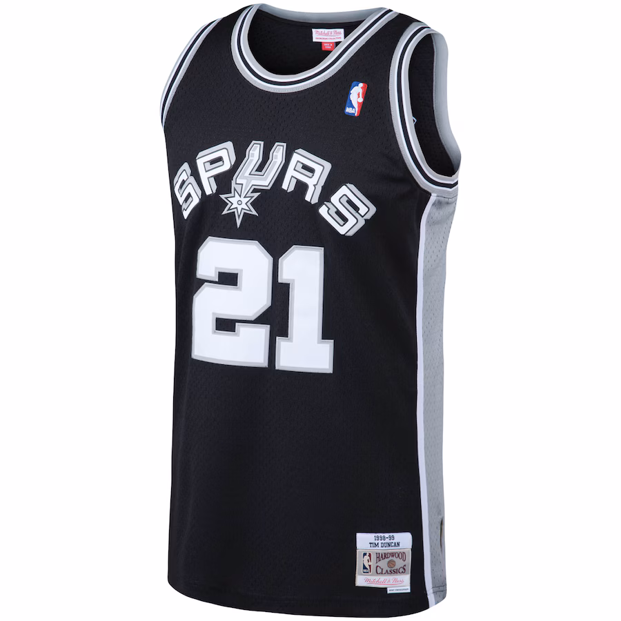 Tim Duncan, San Antonio Spurs, 1998/99, Black