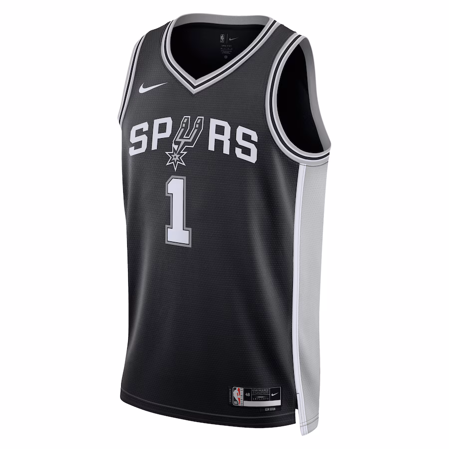 Camiseta Victor Wembanyama San Antonio Spurs 2023 NBA Draft First Round Pick - Unisex