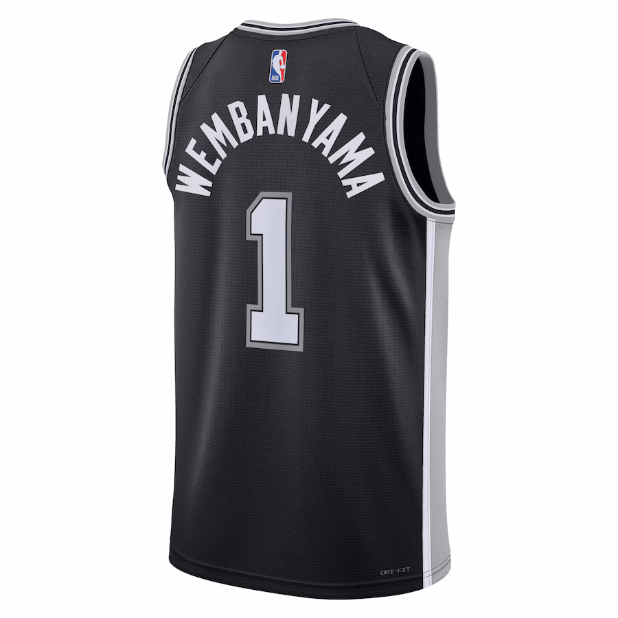 Camiseta Victor Wembanyama San Antonio Spurs 2023 NBA Draft First Round Pick - Unisex
