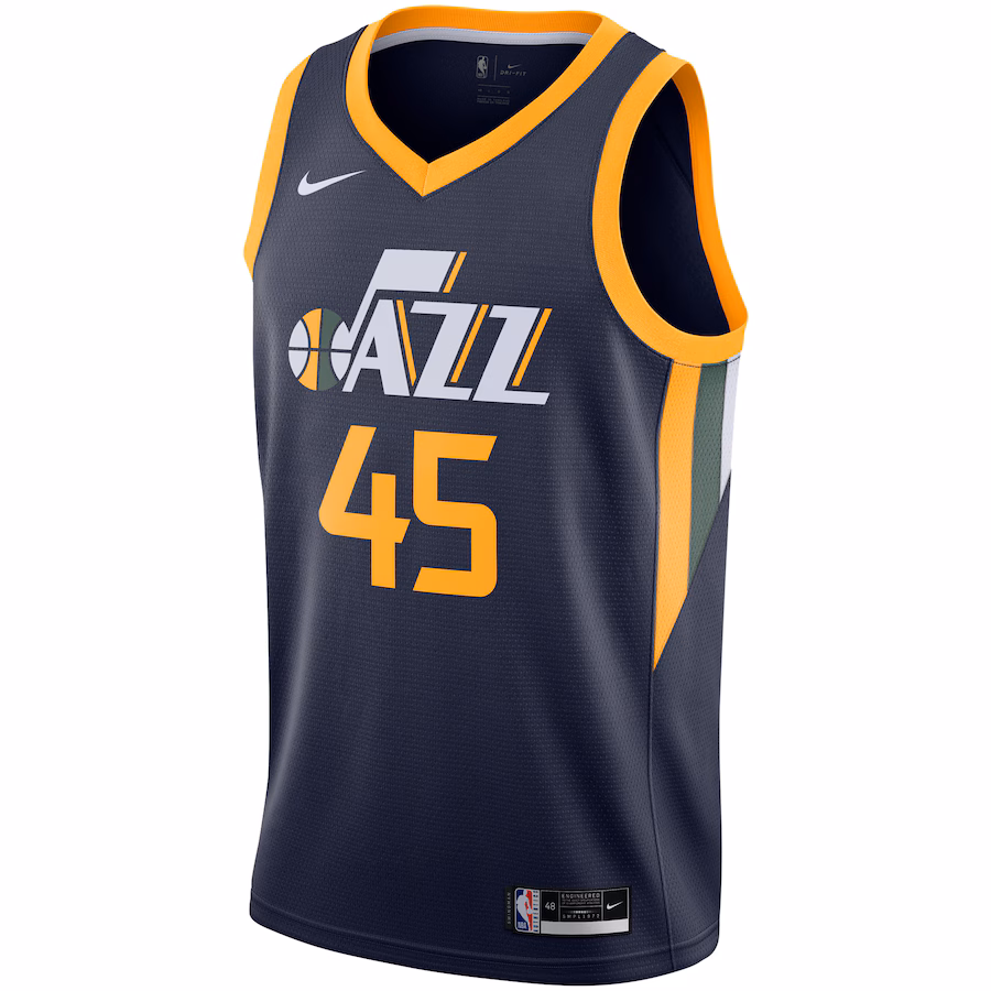 Donovan Mitchell, Utah Jazz, 2020/21, Icon Edition, Navyblau
