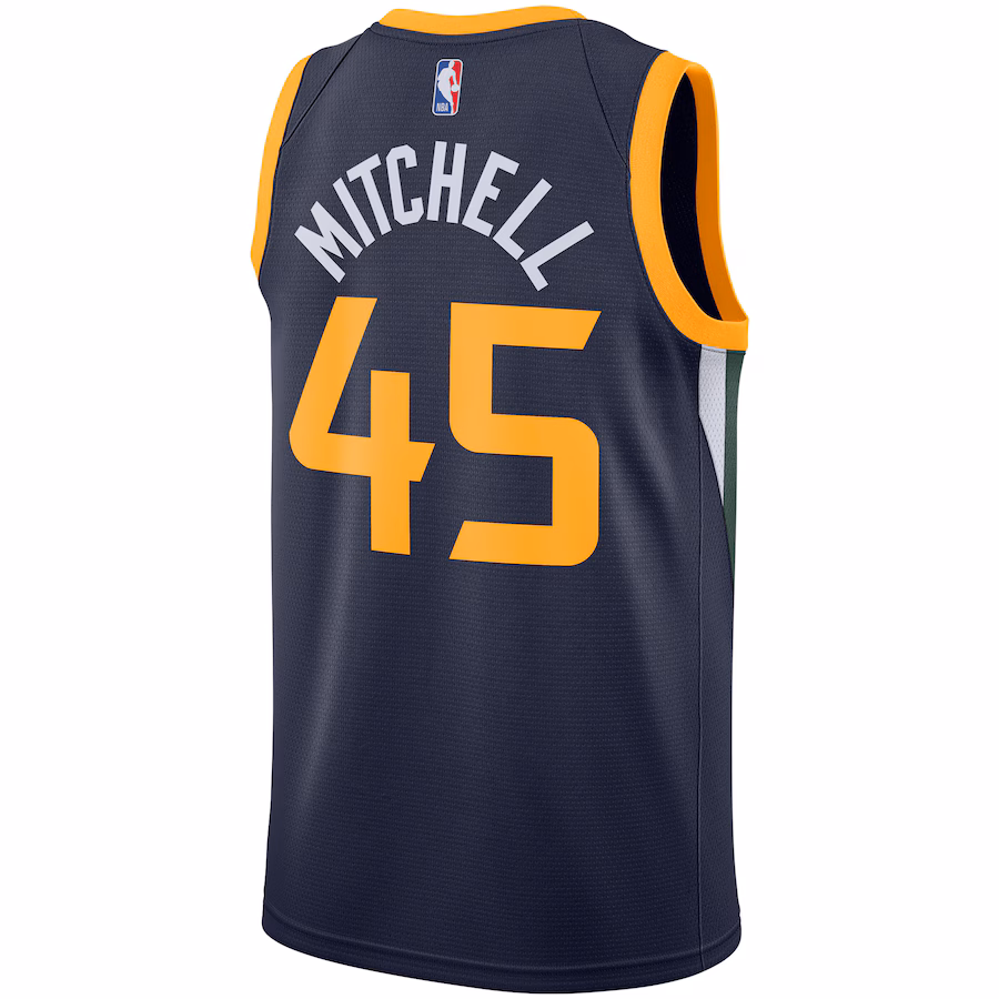 Donovan Mitchell, Utah Jazz, 2020/21, Icon Edition, Navyblau
