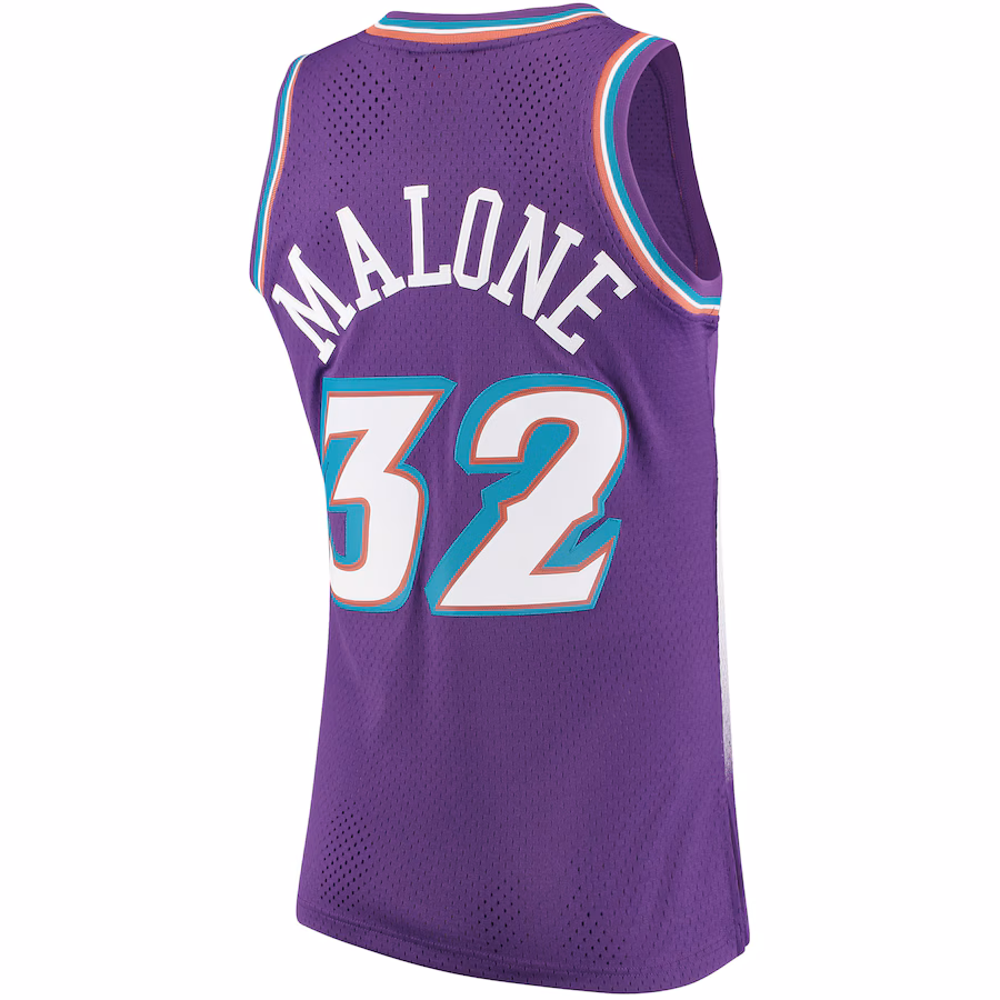 Karl Malone Utah Jazz 1996/97 Fan Jersey, Purple