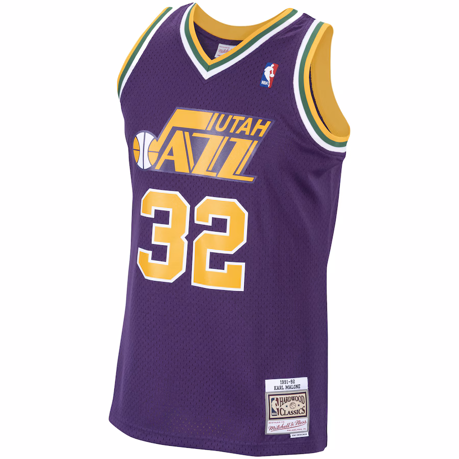 Karl Malone Utah Jazz 1991/92 Purple